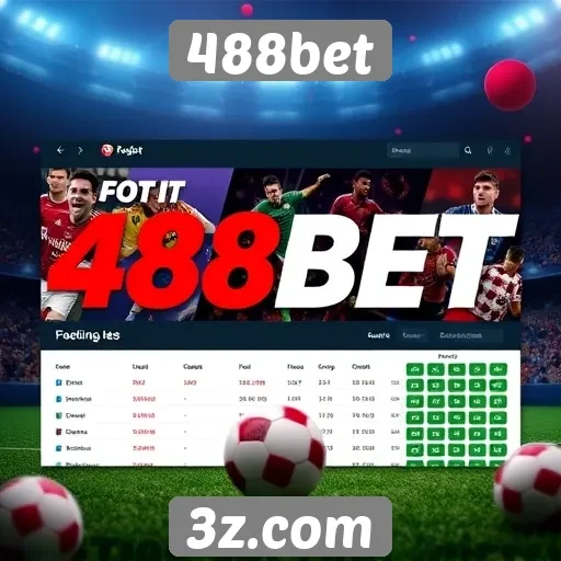 Novidades na plataforma de apostas 488bet